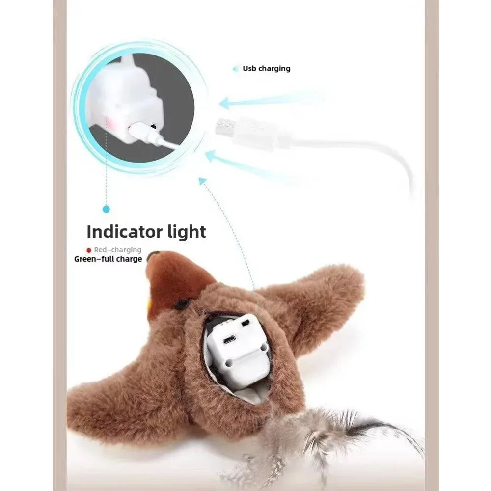 Flapping Bird Cat Toy