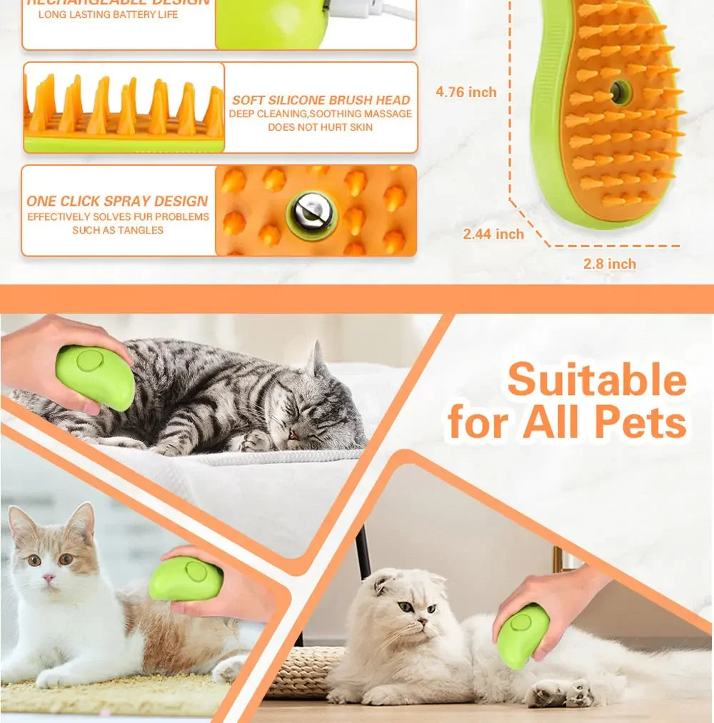 Cat Steamy Brush