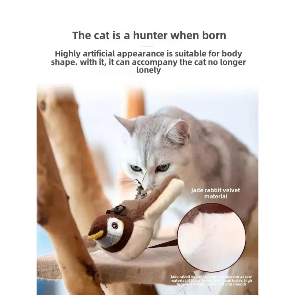 Flapping Bird Cat Toy