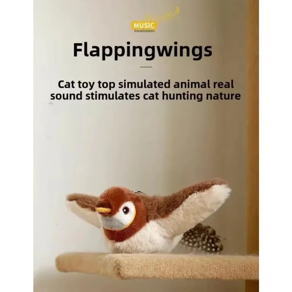 Flapping Bird Cat Toy