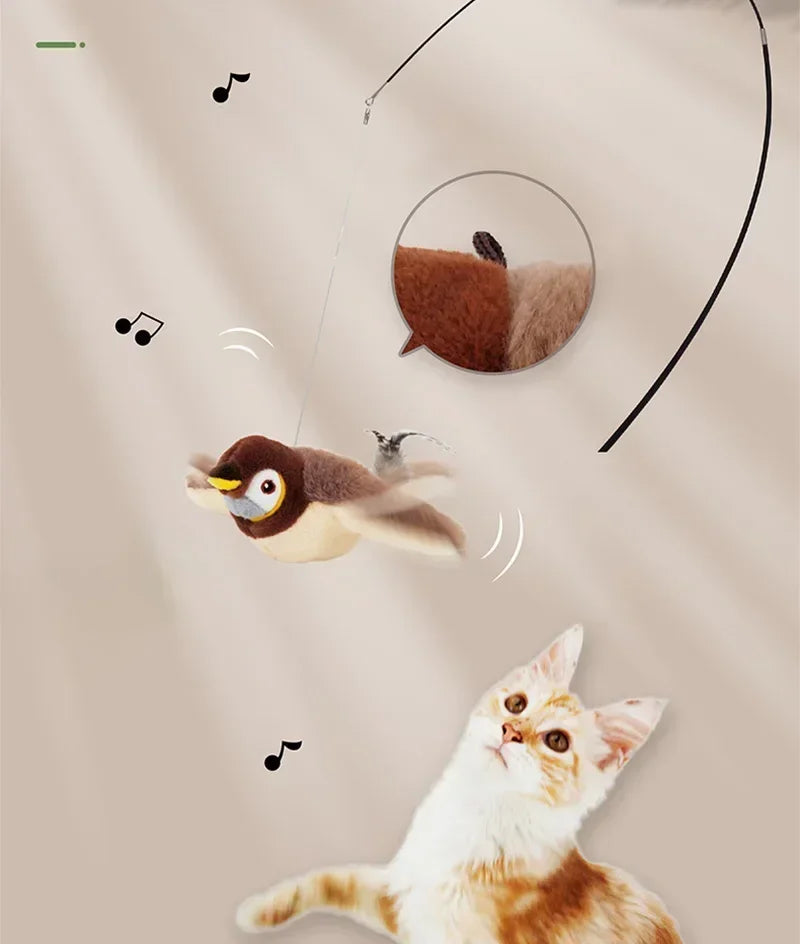 Flapping  Bird Cat Toy