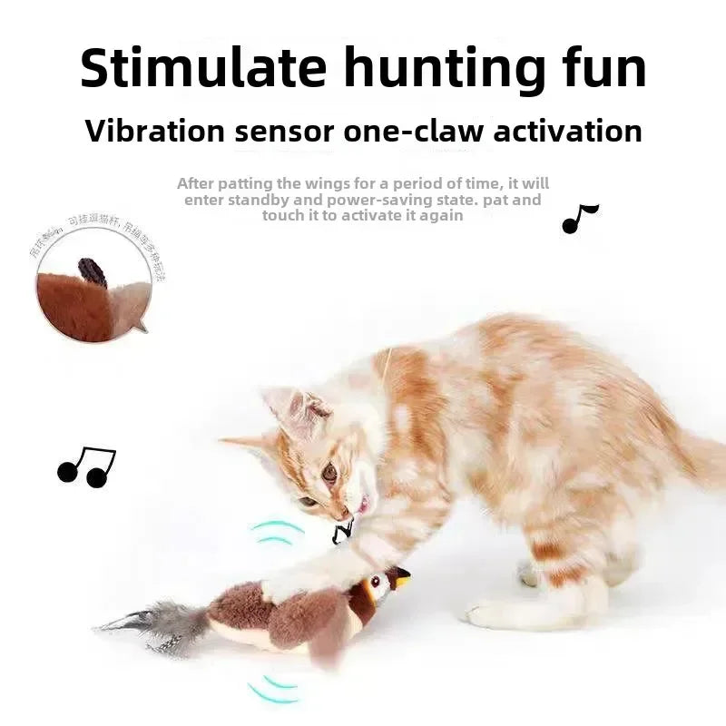 Flapping  Bird Cat Toy